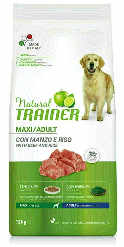Natural Trainer Dog Adult Maxi Rindfleisch/Reis