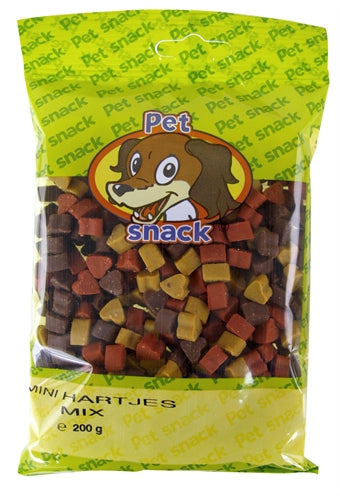 Petsnack Haustier-Snack Mini-Herzmischung