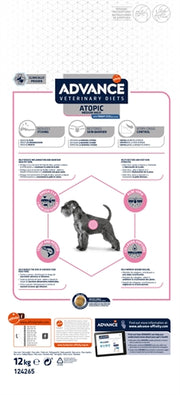 Advance Veterinary Diet Hund Empfindliche Haut Medium / Maxi