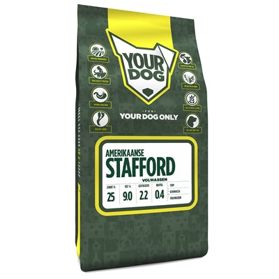 American Stafford Adult rassespezifisches Hundefutter von Yourdog für erwachsen Staffords