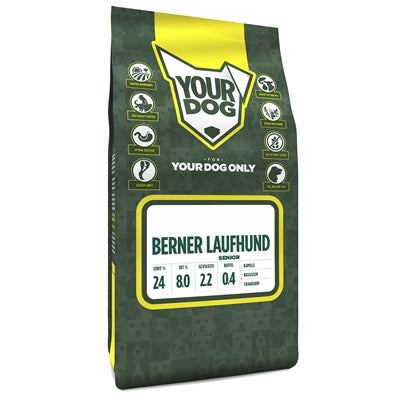 Berner Laufhund Senior rassespezifisches Trockenfutter von Yourdog ab 7+